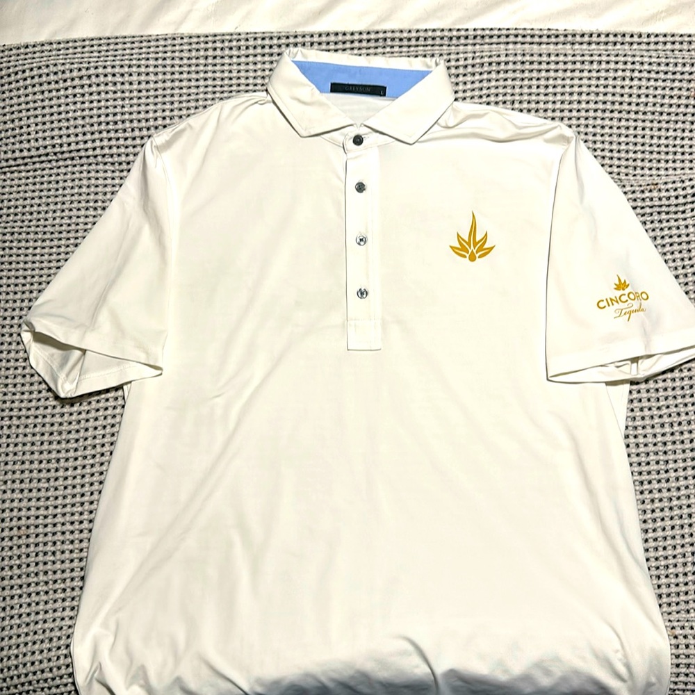 Greyson Golf Polo - White